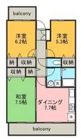 物件の間取り画像