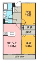物件の間取り画像