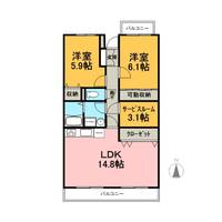 物件の間取り画像