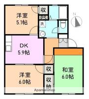 物件の間取り画像