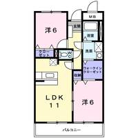 リヴィエールブーシュの間取り