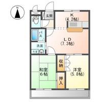 グレース南Aの間取り