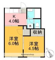 サンハイツの間取り