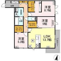 物件の間取り画像