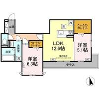 DーCrinum沼津 岡宮の間取り