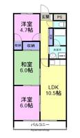 物件の間取り画像