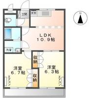 物件の間取り画像