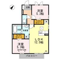 物件の間取り画像