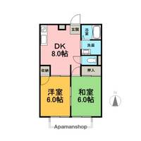 静岡県沼津市下香貫牛臥の賃貸アパート202の間取り