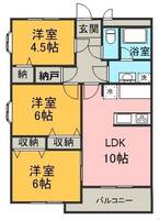 物件の間取り画像