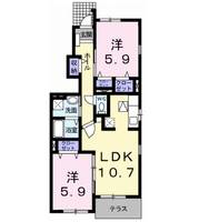 物件の間取り画像