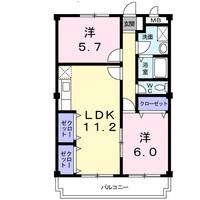 レジデンスN’S402の間取り