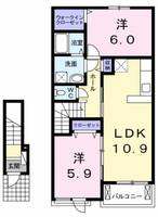 グラン ディーア203の間取り