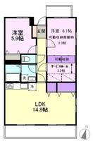 物件の間取り画像