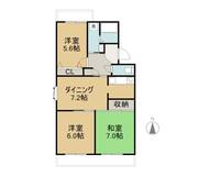 メゾンクレールの間取り