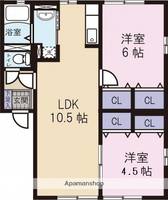 物件の間取り画像