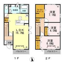 物件の間取り画像