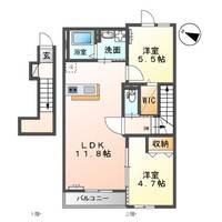 物件の間取り画像
