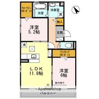 物件の間取り画像