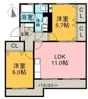物件の間取り画像