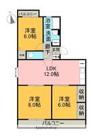物件の間取り画像