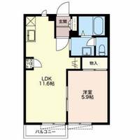 物件の間取り画像