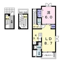カミヤの間取り