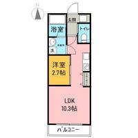 プラドスメゾン伝法207の間取り