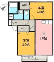 コンフォートパルA102の間取り