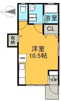 アパートメントINDEX101の間取り