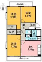 物件の間取り画像