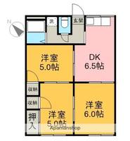 ファミールヤマダC101の間取り