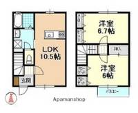 テラスモデラートA-2の間取り