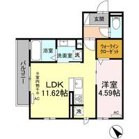 FーGRANDE十軒の間取り