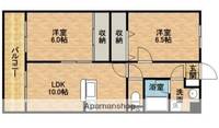 アンソレイユⅡの間取り