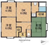 静岡県袋井市堀越5丁目(一戸建)の賃貸物件の間取り