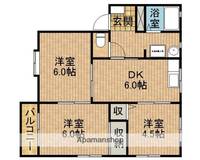 ヴァンヴェールⅡの間取り
