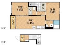 ブリエUNの間取り