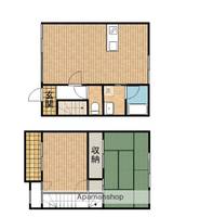 プレジールBの間取り