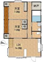 物件の間取り画像