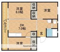 スマイルハイツAの間取り