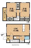 物件の間取り画像