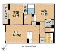 物件の間取り画像