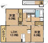 物件の間取り画像