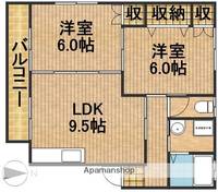 サンコーポBIG半田山201の間取り