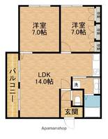 物件の間取り画像