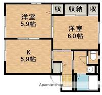 物件の間取り画像