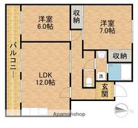 物件の間取り画像