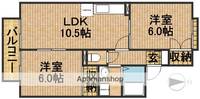 物件の間取り画像