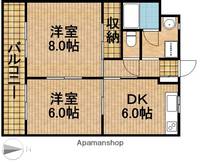 物件の間取り画像